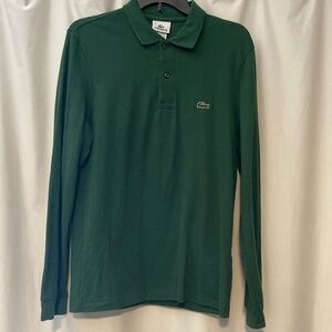 Lacoste long sleeve men polo